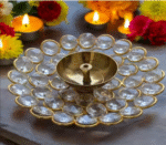 Crystal Akhand Diya