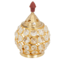 Rounded Crystal Diya