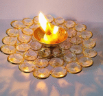 Crystal Akhand Diya